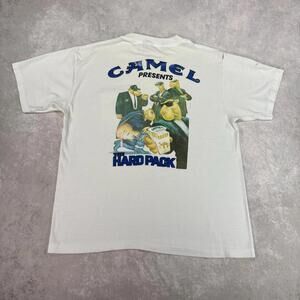 1990 Camel Cigarettes hard Pack T-Shirt White